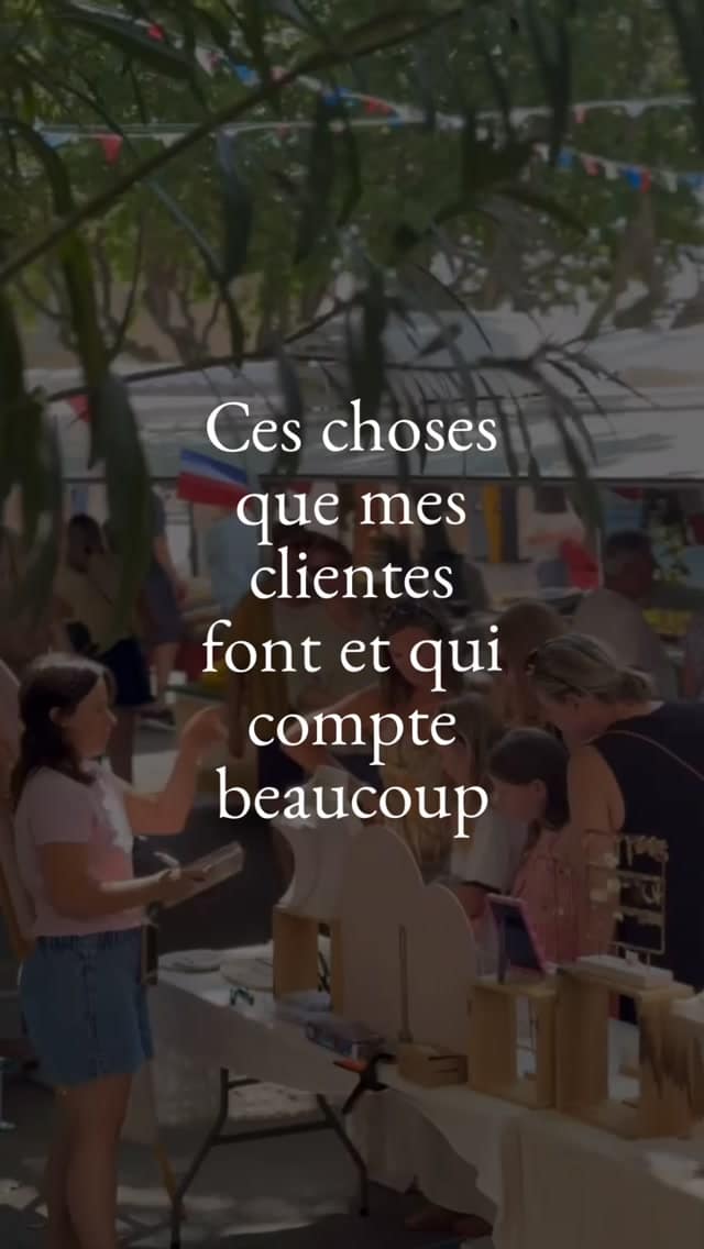 Des petits gestes qui comptent énormément !