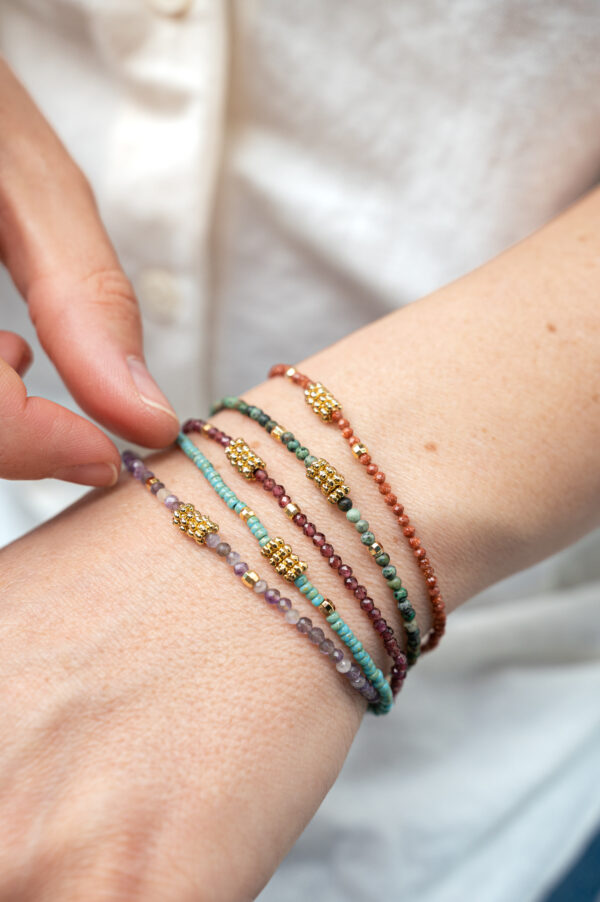 Bracelet pierres indiennes