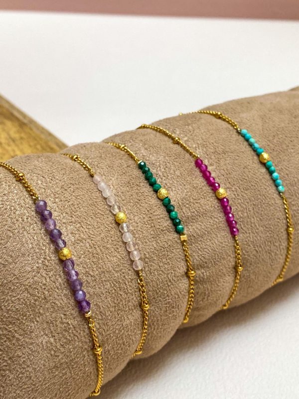 Bracelets Zodiac correspondant aux signes astrologiques, résistants à l'eau grâce à l'acier inoxydable, ne noircit pas, fins.