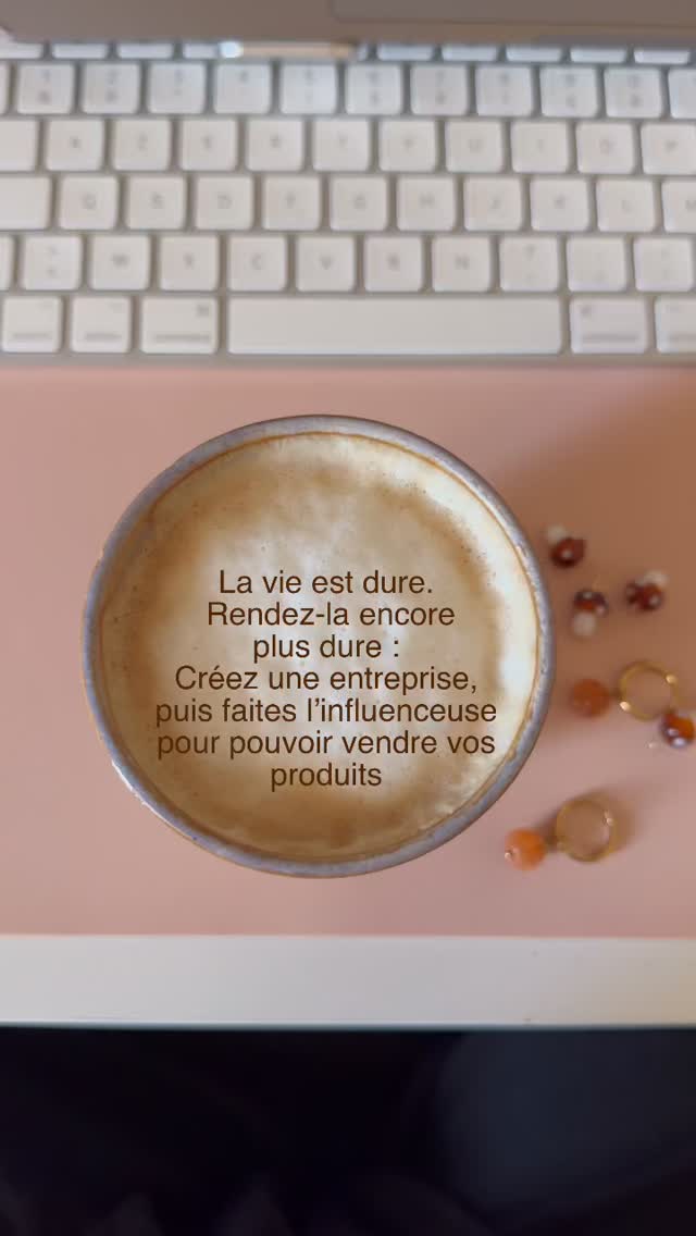 On aime la facilité 🫠 
Des entrepreneuses par ici ?
