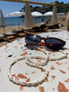 Chaîne de lunettes 2 en 1 se transformant en sautoir, plusieurs modèles, en acier inoxydable