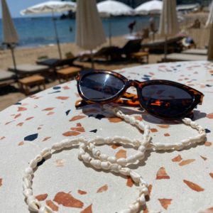 Chaîne de lunettes 2 en 1 se transformant en sautoir, plusieurs modèles, en acier inoxydable