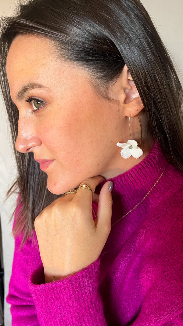 Boucles Magnolia (Pendantes)