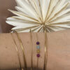 bracelet de famille pierres de naissance bracelet personnalisable famille