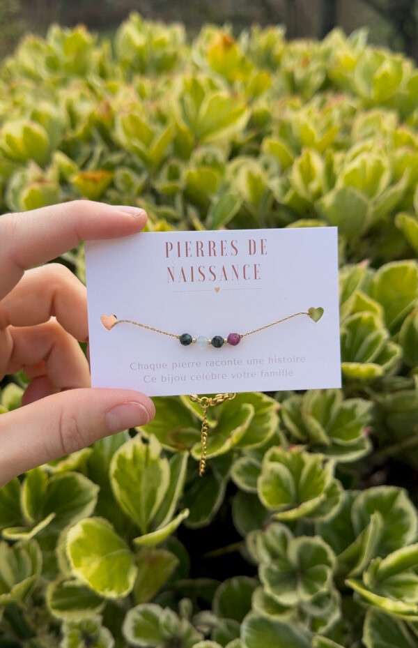 Bracelet Famille - Pierres de Naissance