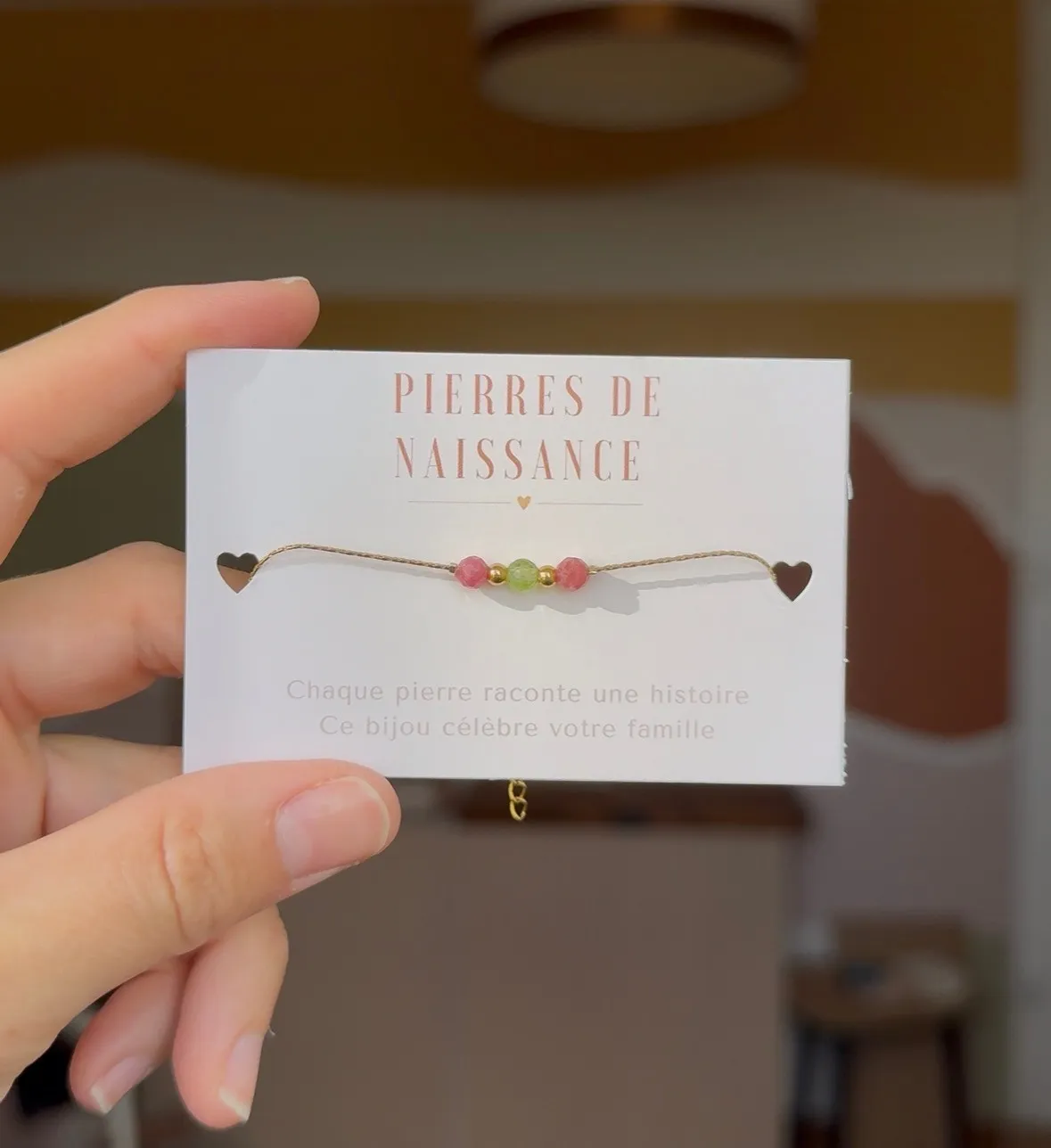 Bracelet Famille - Pierres de Naissance