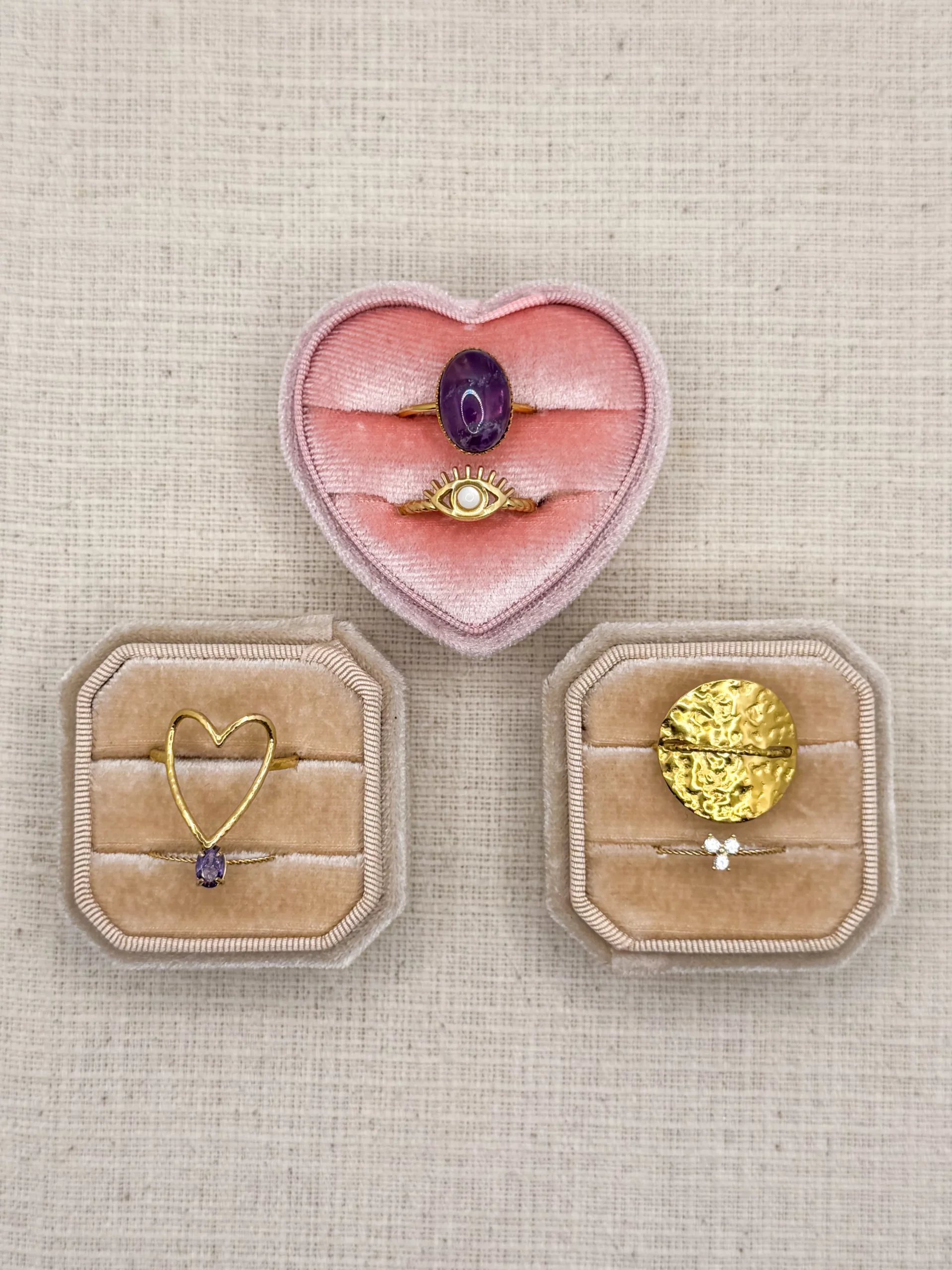 Bagues résistantes à l'eau