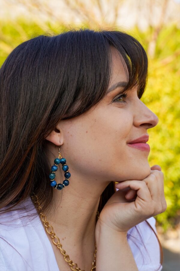 Boucles gouttes d'agates – Image 2