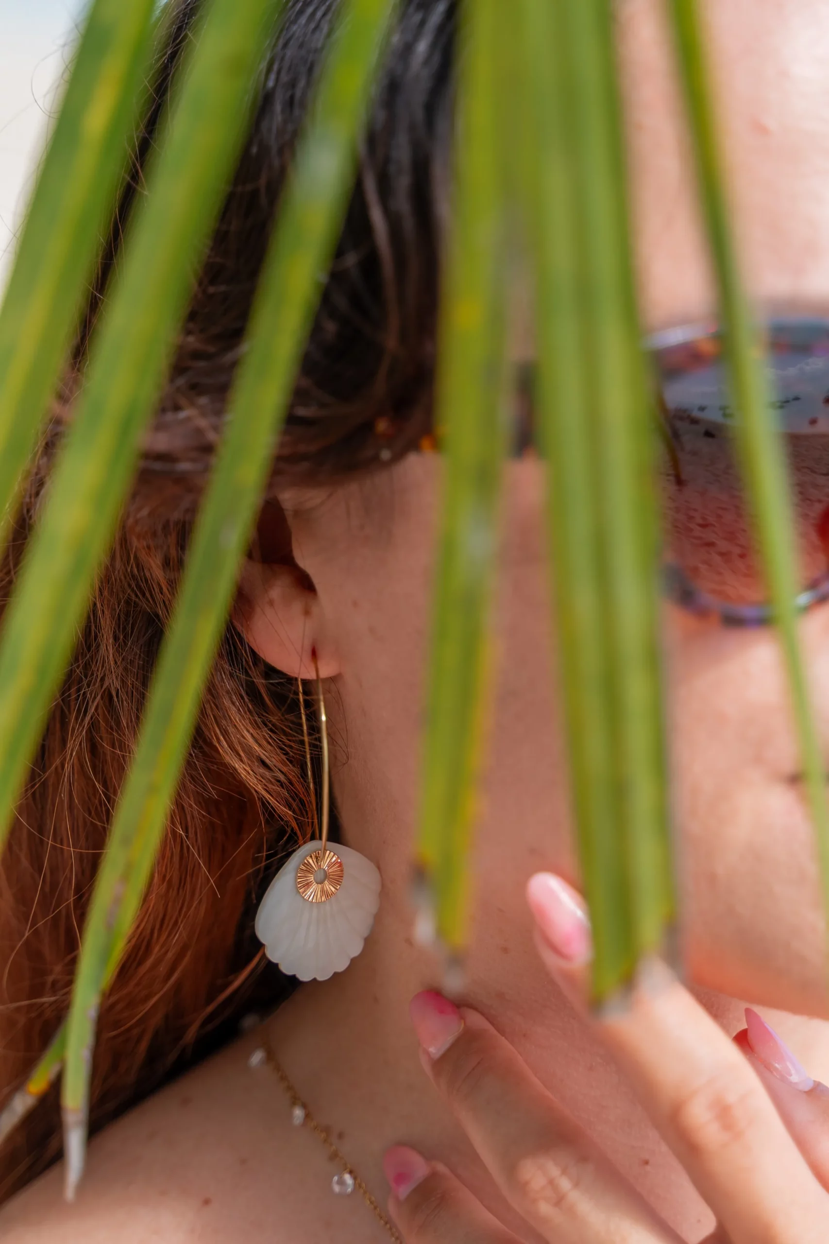 Créoles acier inoxydable, style minimaliste, bijoux légers, accessoire chic, parfaites pour l’été.