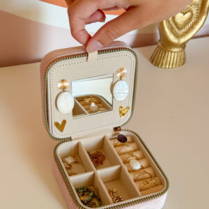 Boîte à bijoux de voyage