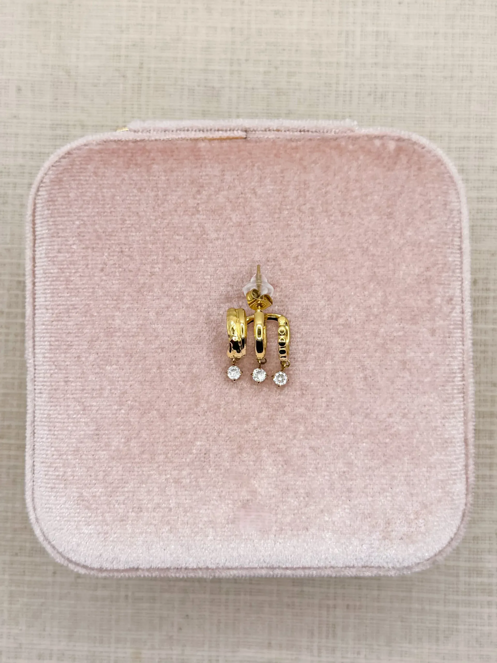 Mono boucle effet 3 trous