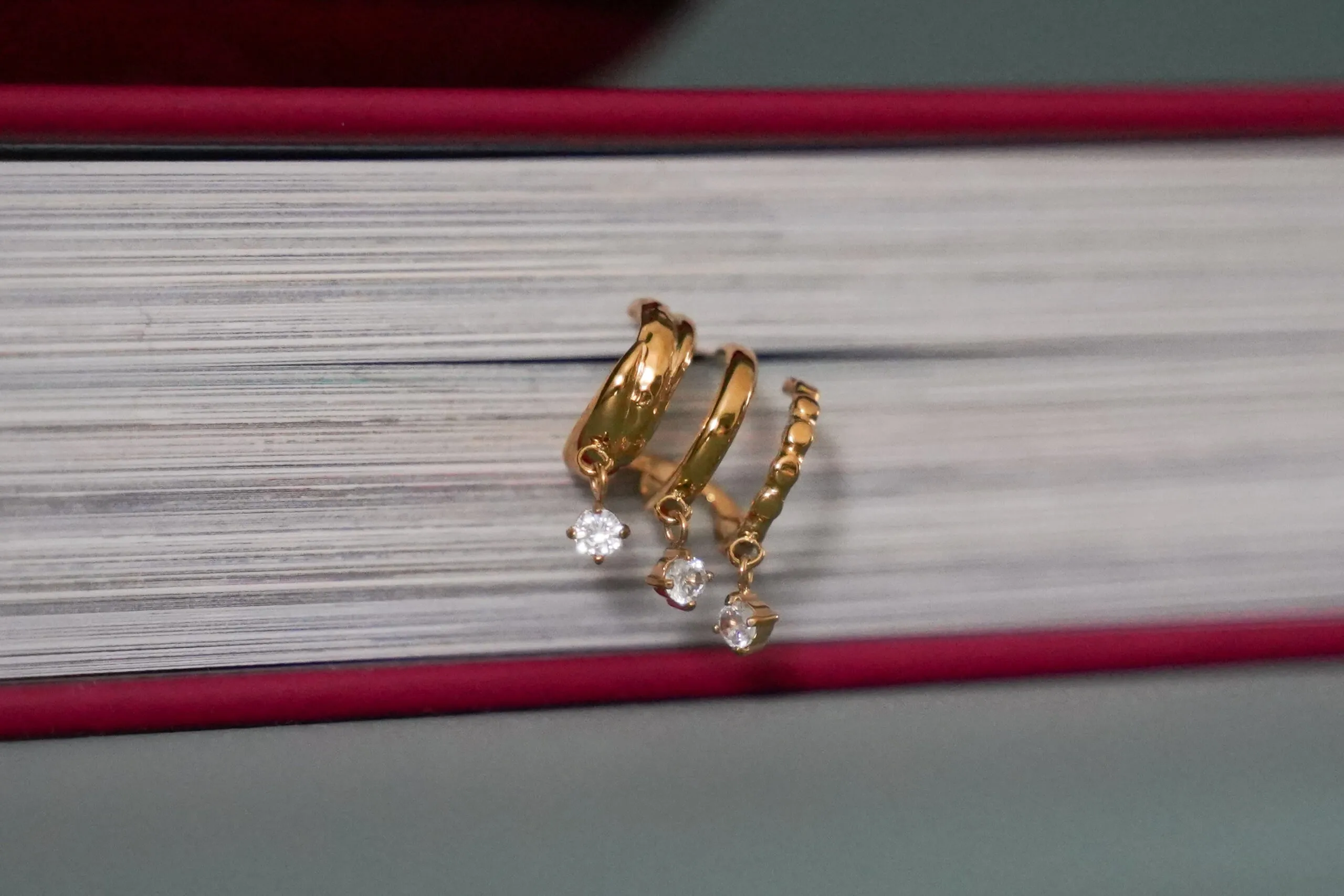 Mono boucle effet 3 trous